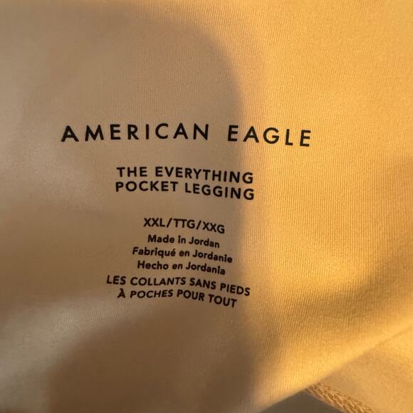 American Eagle The Everything Pocket High Waist Legging  Blush Pink NWT Size 2XL - Picture 10 of 11